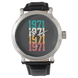 Personligens Vintage födelsedag Armbandsur