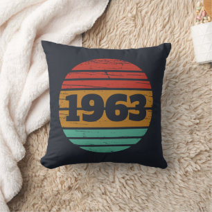 Personligens vintage födelsedag kudde