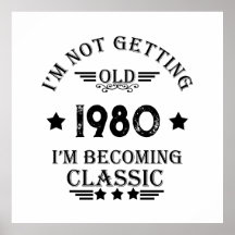 Personligens vintage födelsedagspresent