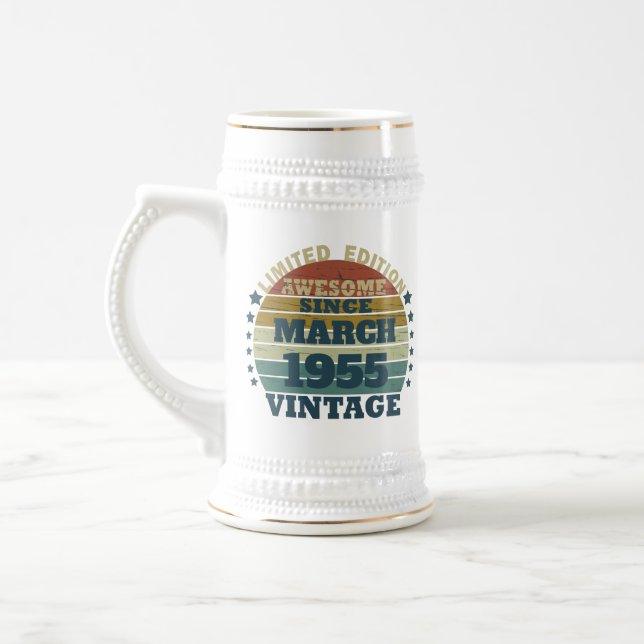 Personligens vintage födelsedagspresent sejdel (Vänster)