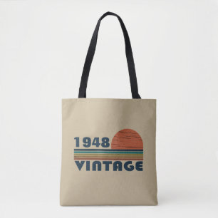 Personligens vintage födelsedagspresent tygkasse