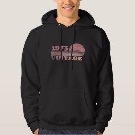 Personligens vintage: kvinnlig födelsedagskalender hoodie