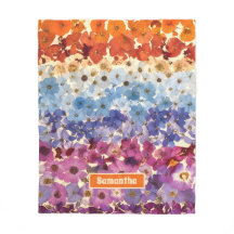 Personligens Vintage nedtryckt blomkorgsvikt