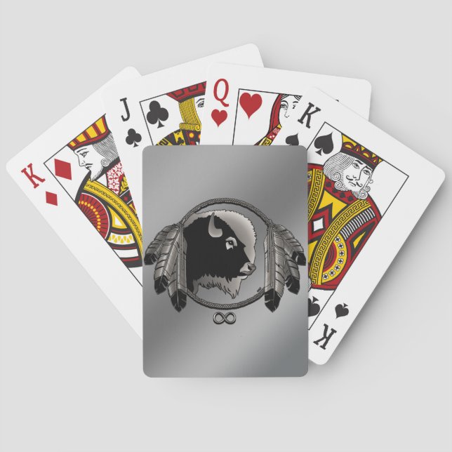 Personliger för stamkonst - spelkort (Baksidan)