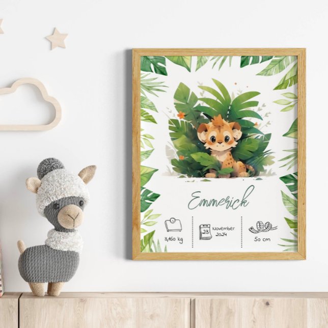 Personligerna namn lejona utskrift av barndagbok poster (Skapare uppladdad)