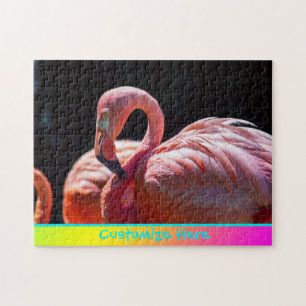 PersonligFlamingopussel Pussel