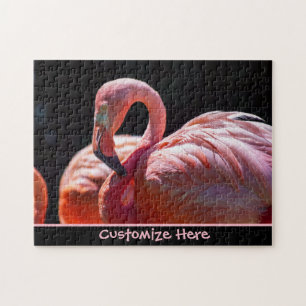 PersonligFlamingopussel Pussel