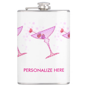 PERSONLIGFLASKA - ROSA MARTINI FICKPLUNTA