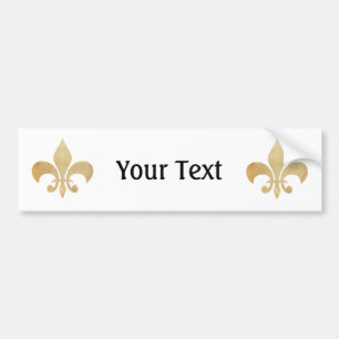 PersonligFleur de Lis bildekal