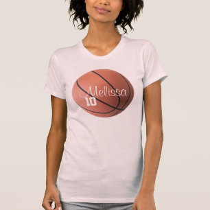 Personligflickabasket Tee