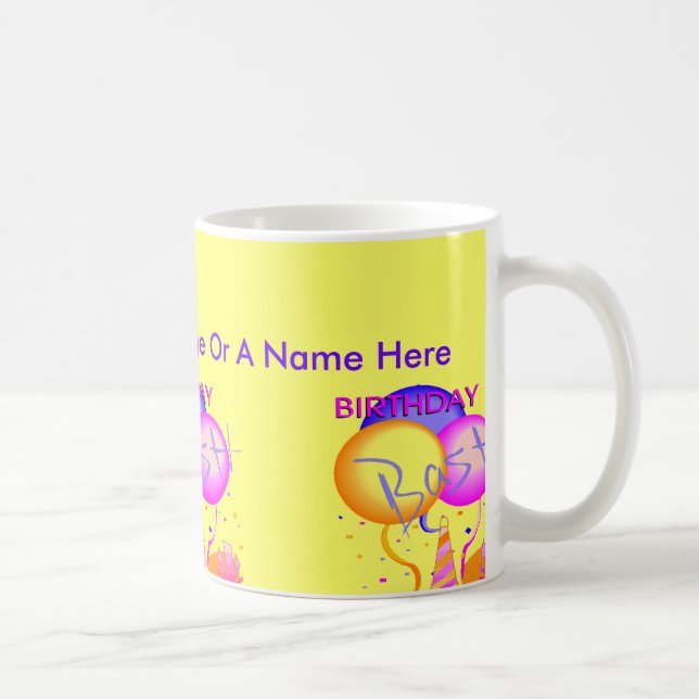 Personligfödelsedagmuggar Kaffemugg (Höger)