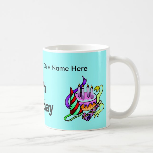 Personligfödelsedagmuggar Kaffemugg (Höger)