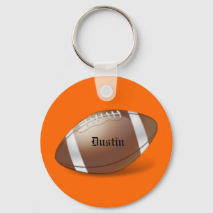 Personligfotboll Keychain Nyckelring