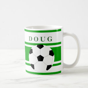 Personligfotbollkaffe koppar