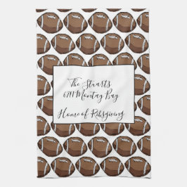 Personligfotbollkökshandduk Kökshandduk