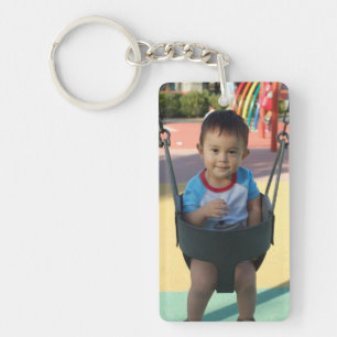 Personligfoto Keychain Nyckelring