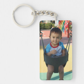 Personligfoto Keychain Nyckelring