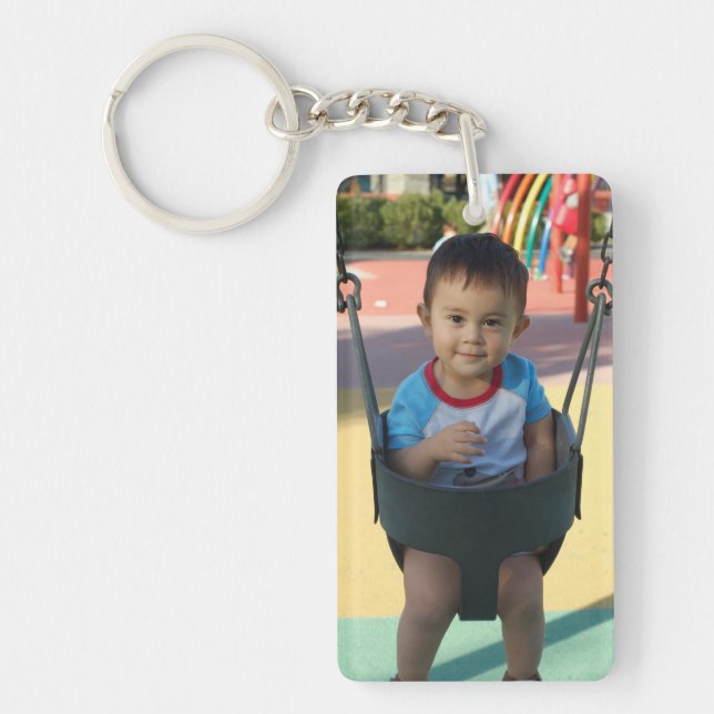 Personligfoto Keychain Nyckelring (Framsidan)