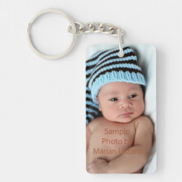 Personligfoto Keychain Nyckelring