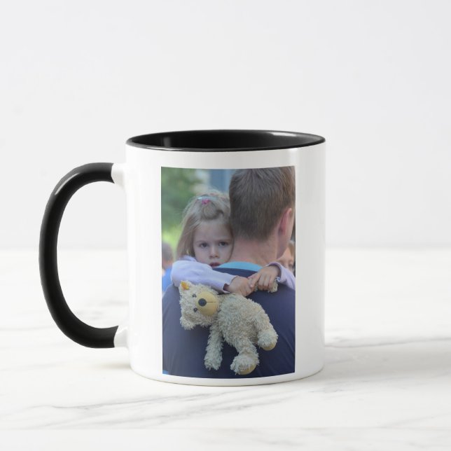 Personligfotopappan är min Superherokaffemugg Mugg (Vänster)
