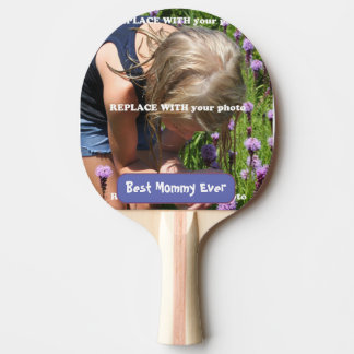 Personligfotopingen Pong paddlar Pingisracket