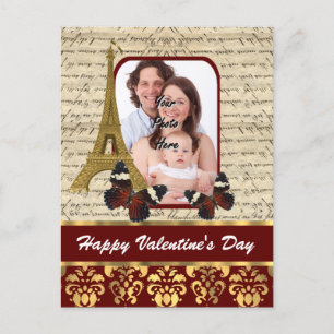 Personligfotovalentines day helg vykort