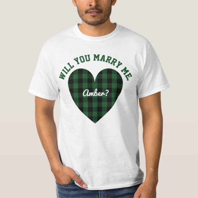 Personliggiftermålförslag | ska dig att gifta sig t shirt (Framsida)