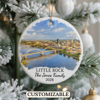Personliggjord Little Rock-ornament, Anpassad Arka