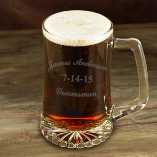 PersonligGroomsman 25 uns. Mugg
