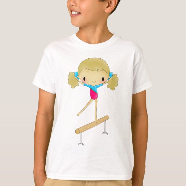 Personliggymnastikdräkt & gåvor t-shirt (Framsida)
