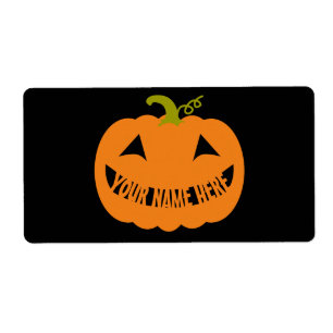 PersonligHalloween pumpa Fraktsedel
