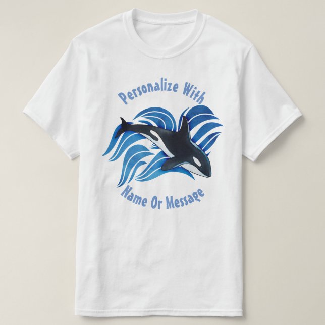 PERSONLIGhavOrca T-shirt (Design framsida)