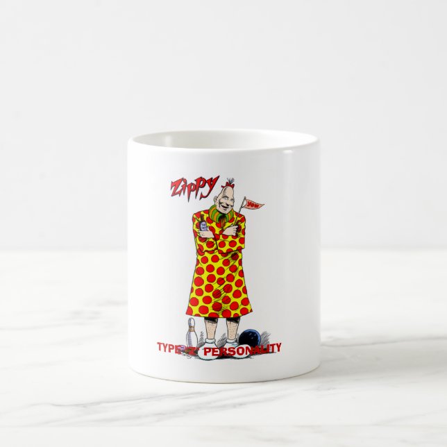 PERSONLIGHETSmugg för TYP "Z" Kaffemugg (Center)