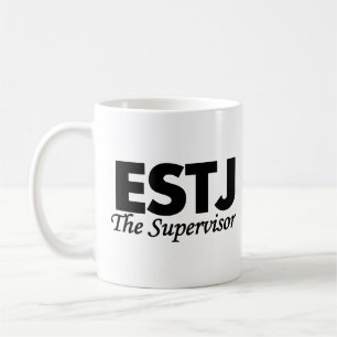 Personlighetstyp ESTJ   arbetsledaren Kaffemugg