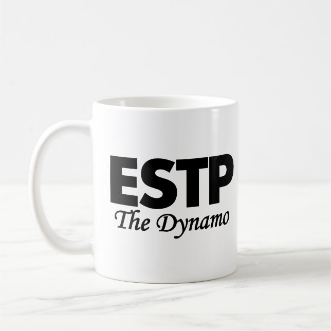 Personlighetstyp ESTP | dynamoen Kaffemugg (Vänster)