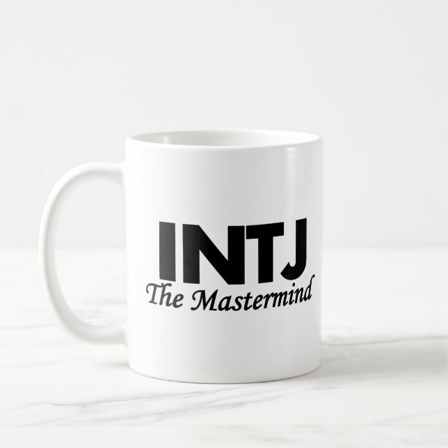 Personlighetstyp INTJ| genin Kaffemugg (Vänster)