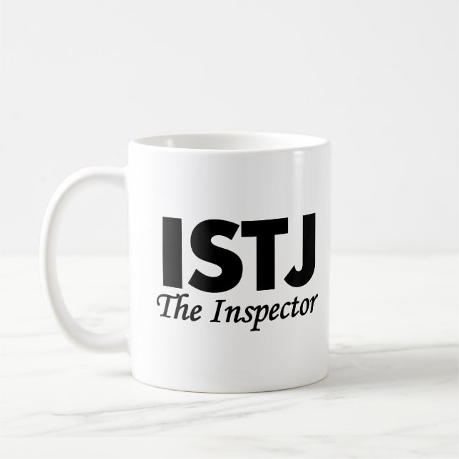 Personlighetstyp ISTJ | inspektör Kaffemugg (Vänster)