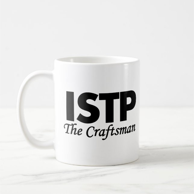Personlighetstyp ISTP | hantverkaren Kaffemugg (Vänster)