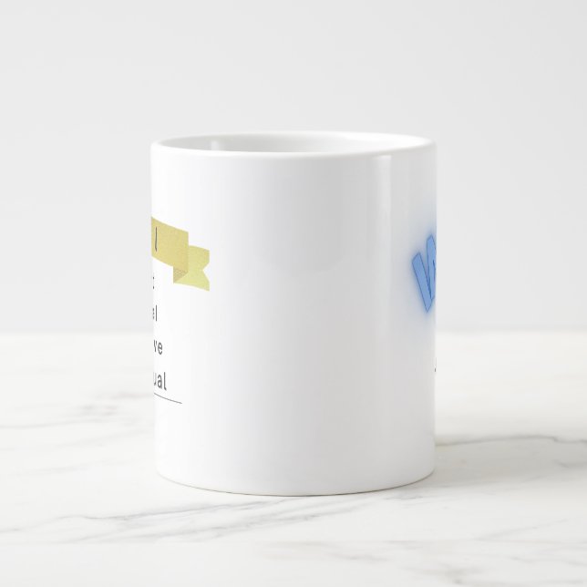 Personlighetstyperna INTP: Adult Specialty Mugg Jumbo Mugg (Framsidan)