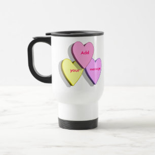 Personlighjärtagodisen reser MugTemplate Resemugg