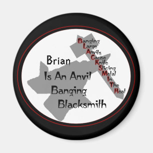 Personlighovslagare Magnet