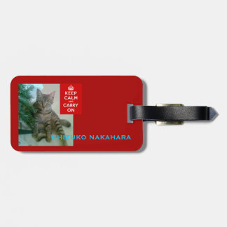 Personlighund- och kattmönster. Bagagemärkre Bagagebricka