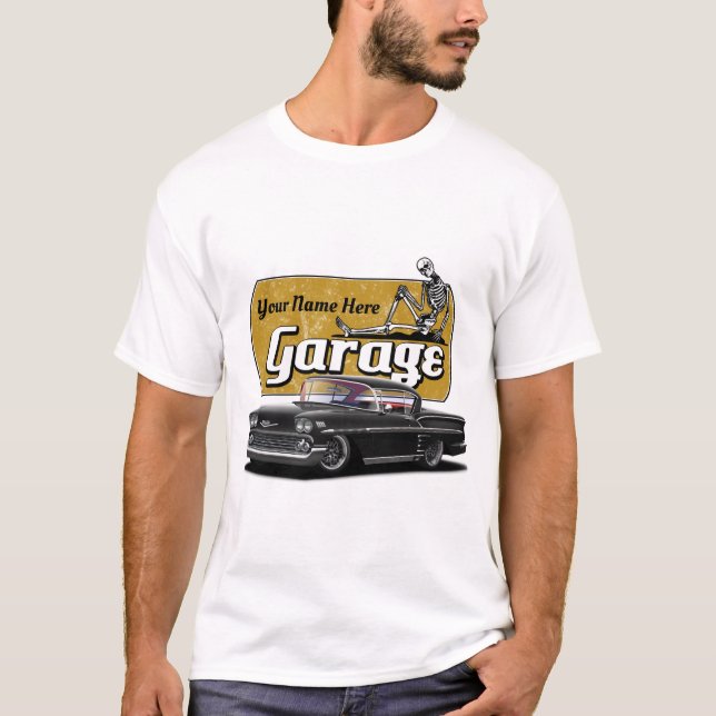 PersonligImpalagarage T Shirt (Framsida)
