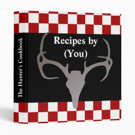 Personligjägare kokbok för recept för schackbräde