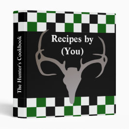 Personligjägare kokbok för recept för schackbräde