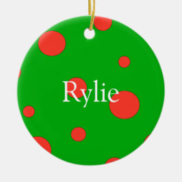 Personligjulprydnadar Julgransprydnad Keramik