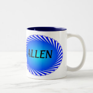 Personligkaffe Muge - Allen Två-Tonad Mugg