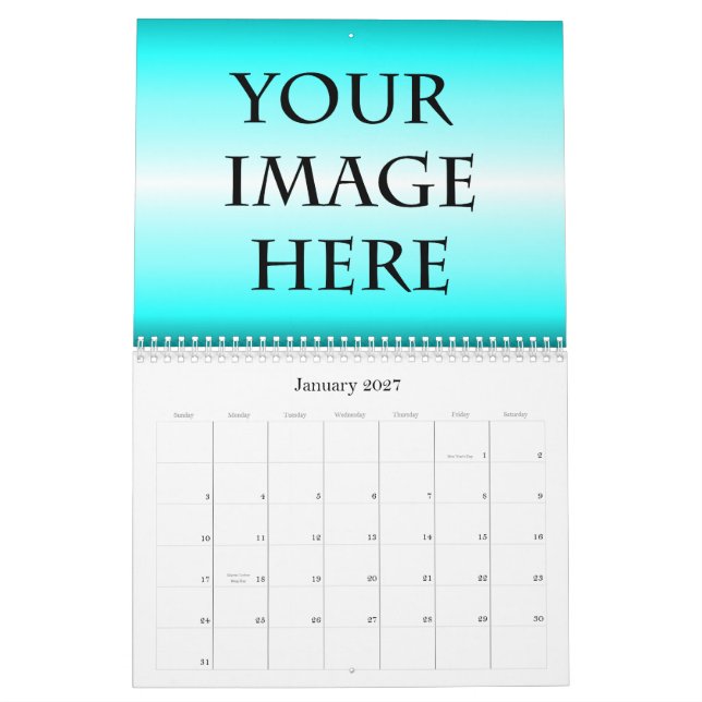 Personligkalendermall Kalender (Jan 2027)