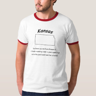 PersonligKansas skjorta Tee