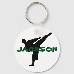 PersonligKarate Keychain Nyckelring